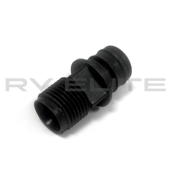 RV Fresh Water Fitting 3/4" Quick Connect x 1/2" Male NPT | For Class A Motorhomes & RVs - American Coach, Holiday Rambler, Fleetwood, Monaco Coach