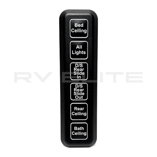 RV Control Panel for Ceiling Lights | For Class A Motorhomes & RVs - American Coach, Holiday Rambler, Fleetwood, Monaco Coach