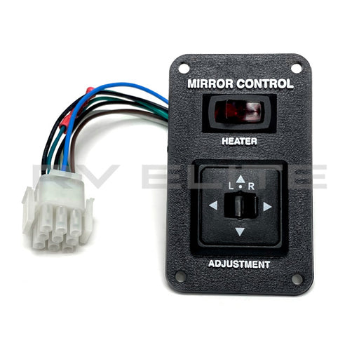 RV Mirror Control Switch Kit | For Class A Motorhomes & RVs - American Coach, Holiday Rambler, Fleetwood, Monaco Coach