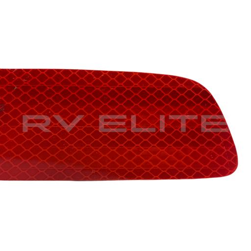 RV Red Reflective Decal Passenger Side | For Class A Motorhomes & RVs - American Coach, Holiday Rambler, Fleetwood, Monaco Coach