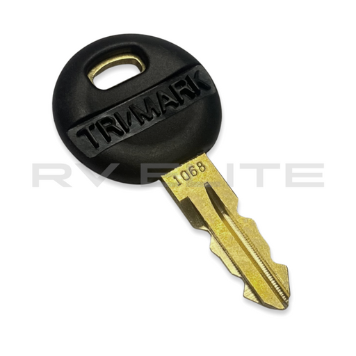 RV Trimark Key #1068 | For Class A Motorhomes & RVs - American Coach, Holiday Rambler, Fleetwood, Monaco Coach