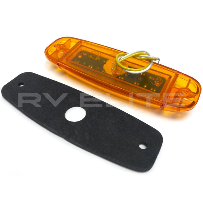 New - RV LED Amber Clearance Marker Light 10113119, REV Group - American Coach, Holiday Rambler, Fleetwood, Monaco Coach