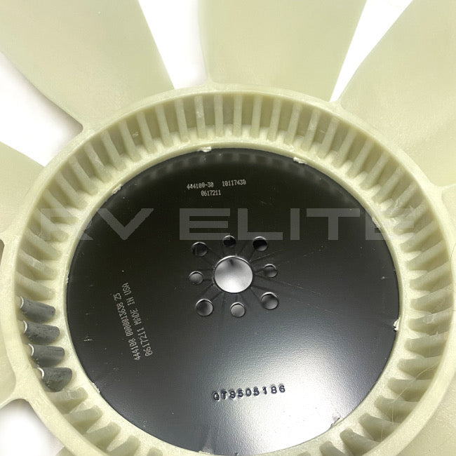 New - RV Roadmaster Radiator Cooling Fan Blade 10117438, REV Group - American Coach, Holiday Rambler, Fleetwood, Monaco Coach