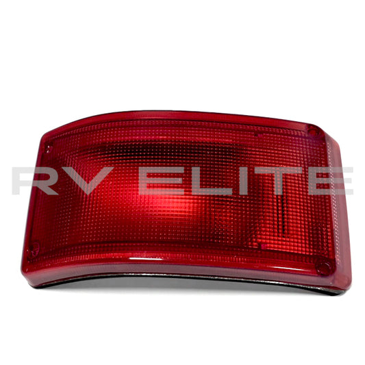 RV Red Wraparound Tail Light 10114554 | For Class A Motorhomes & RVs - American Coach, Holiday Rambler, Fleetwood, Monaco Coach