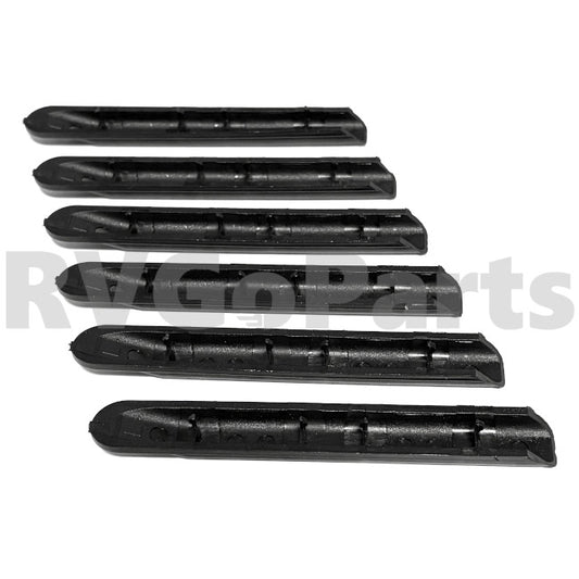6-Pack RV Window Weep Hole Cover for Left Side