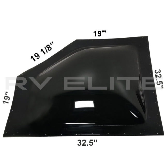 RV Multi Angle Skylight Dome Smoke Color | For Class A Motorhomes & RVs - American Coach, Holiday Rambler, Fleetwood, Monaco Coach
