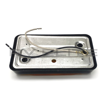 RV Porch Utility Light Amber 12V | For Class A Motorhomes & RVs - American Coach, Holiday Rambler, Fleetwood, Monaco Coach
