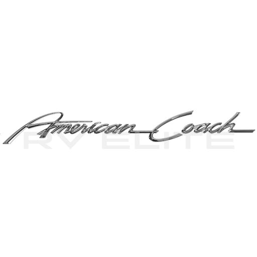 RV American Coach Emblem Decal | For Class A Motorhomes & RVs - American Coach, Holiday Rambler, Fleetwood, Monaco Coach