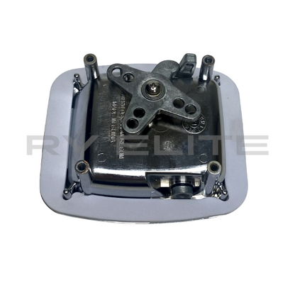 RV Baggage Door Handle Latch Chrome with Lock & Key – RV Elite Parts