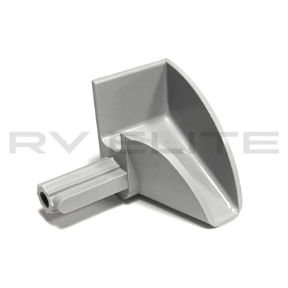 RV Drip Rail Gutter Spout Extender RH | For Class A Motorhomes & RVs - American Coach, Holiday Rambler, Fleetwood, Monaco Coach