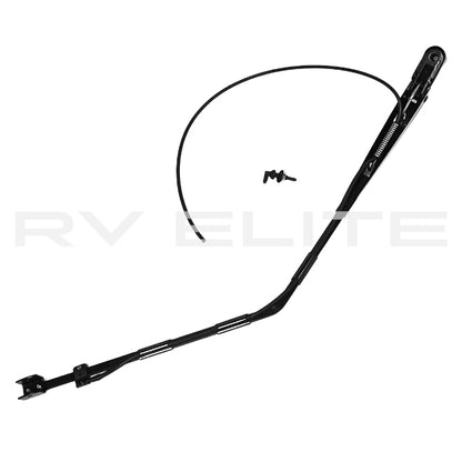 RV Saddle Mount Radial Wiper Arm 750mm / 29.5" | For Class A Motorhomes & RVs - American Coach, Holiday Rambler, Fleetwood, Monaco Coach