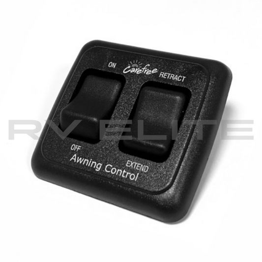 RV Carefree Awning Rocker Switch R019468-006 | For Class A Motorhomes & RVs - American Coach, Holiday Rambler, Fleetwood, Monaco Coach