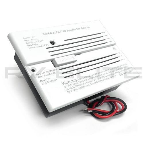 RV Safe-T-Alert Propane Alarm 12V White 40-442-P | For Class A Motorhomes & RVs - American Coach, Holiday Rambler, Fleetwood, Monaco Coach