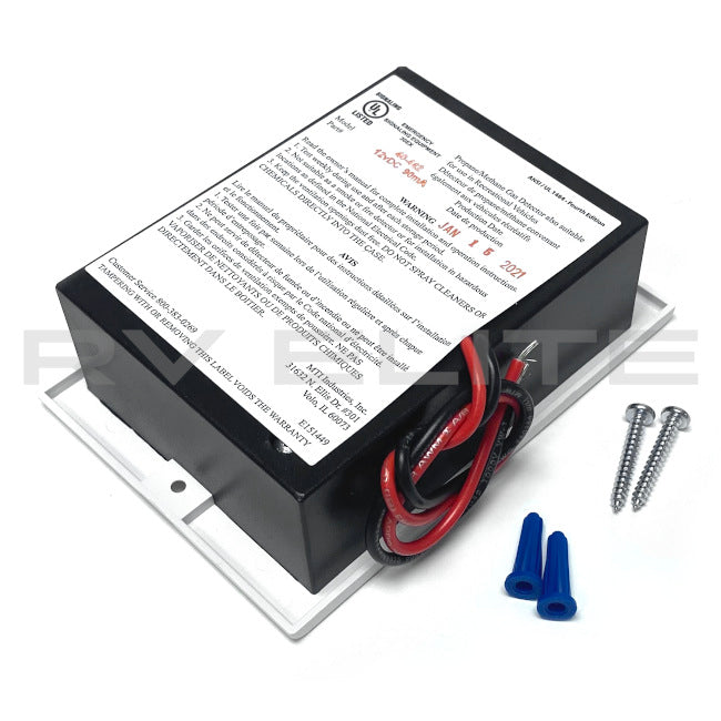 RV Safe-T-Alert Propane Alarm 12V White 40-442-P | For Class A Motorhomes & RVs - American Coach, Holiday Rambler, Fleetwood, Monaco Coach