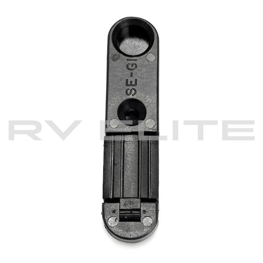 RV Plastic Window Crank Handle Black | For Class A Motorhomes & RVs - American Coach, Holiday Rambler, Fleetwood, Monaco Coach