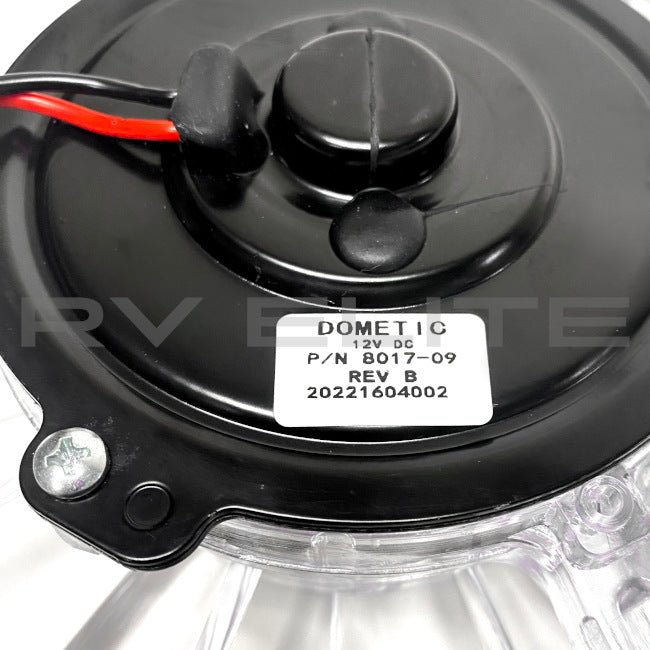 RV Dometic K8017-00 Fan Blade & Motor Assembly | For Class A Motorhomes & RVs - American Coach, Holiday Rambler, Fleetwood, Monaco Coach