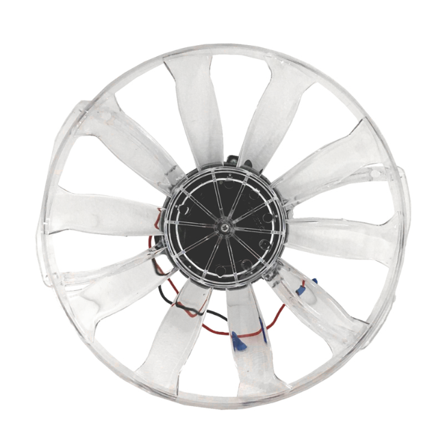 RV Dometic K8017-00 Fan Blade & Motor Assembly | For Class A Motorhomes & RVs - American Coach, Holiday Rambler, Fleetwood, Monaco Coach