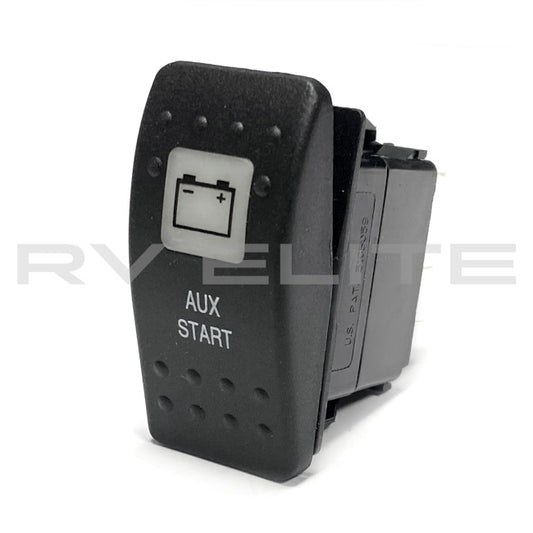 RV Auxiliary Start Switch 4-Prong 12V | For Class A Motorhomes & RVs - American Coach, Holiday Rambler, Fleetwood, Monaco Coach