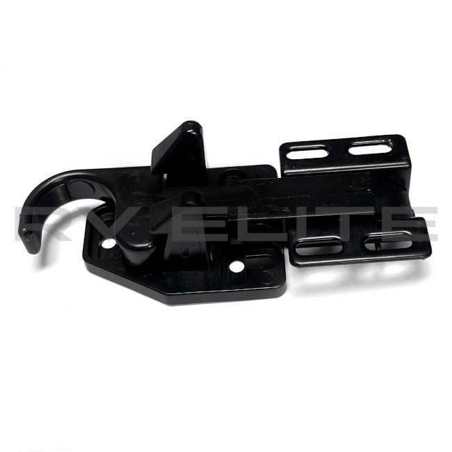 RV Screen Door Latch 3-Piece Kit Black | For Class A Motorhomes & RVs - American Coach, Holiday Rambler, Fleetwood, Monaco Coach