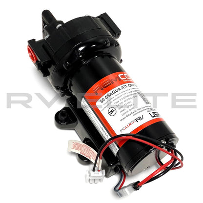 RV REMCO Aquajet Water Pump 12V, 5.3 GPM, 65 PSI | For Class A Motorhomes & RVs - American Coach, Holiday Rambler, Fleetwood, Monaco Coach