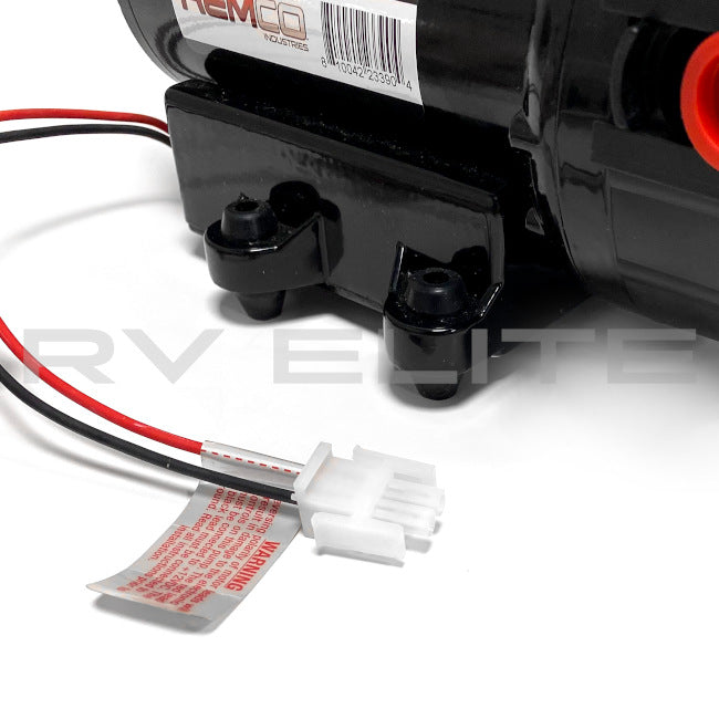 RV REMCO Aquajet Water Pump 12V, 5.3 GPM, 65 PSI | For Class A Motorhomes & RVs - American Coach, Holiday Rambler, Fleetwood, Monaco Coach