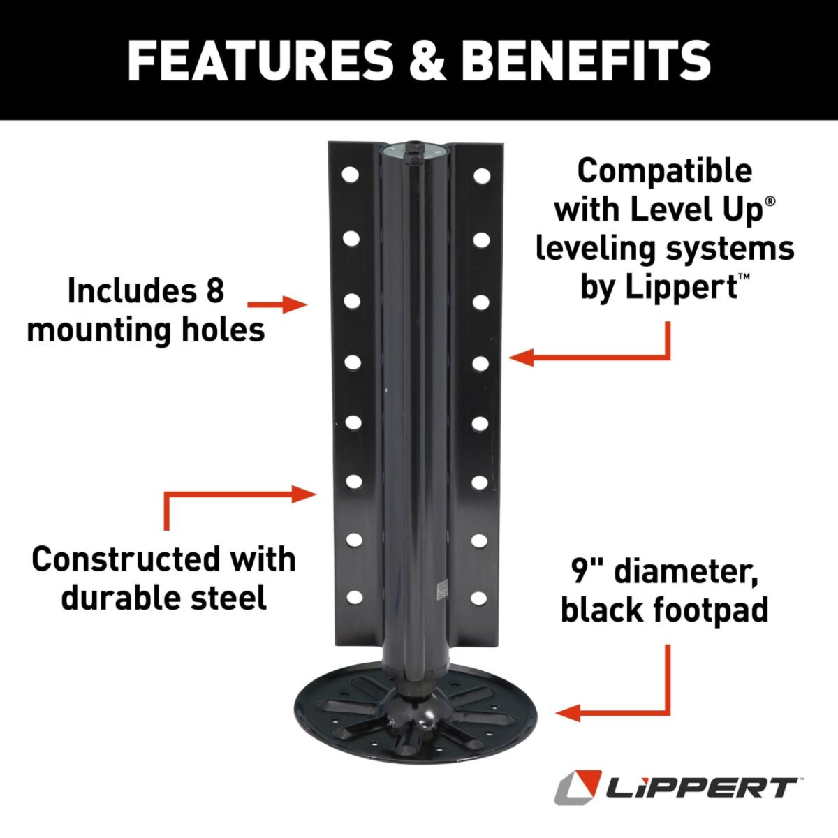 RV Lippert Level Up Jack 8,000 lbs. Capacity