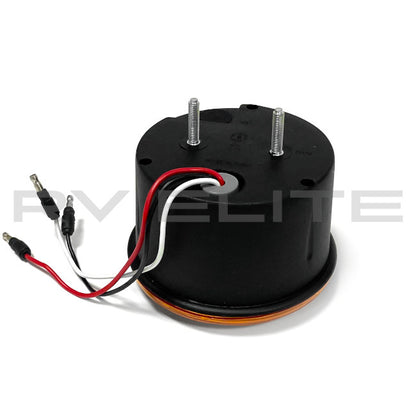RV 4" Amber Lens Turn Light 12V 10005485 | For Class A Motorhomes & RVs - American Coach, Holiday Rambler, Fleetwood, Monaco Coach