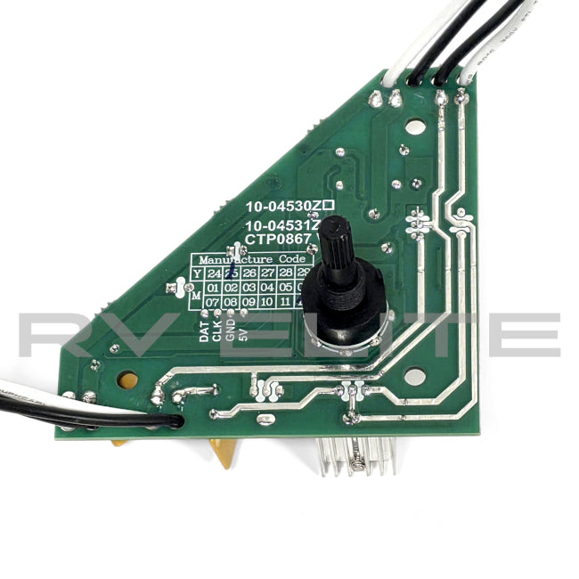 RV Switch Board for MaxxAir Powered Ceiling Vent | For Class A Motorhomes & RVs - American Coach, Holiday Rambler, Fleetwood, Monaco Coach