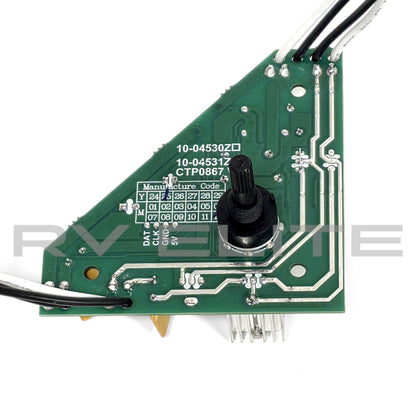 RV Switch Board for MaxxAir Powered Ceiling Vent | For Class A Motorhomes & RVs - American Coach, Holiday Rambler, Fleetwood, Monaco Coach