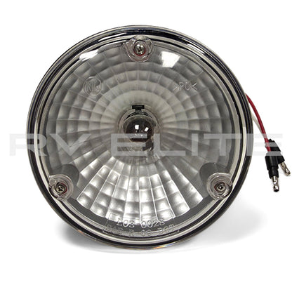 RV 4" Clear Lens / Clear Bulb Backup Light 10005491 | For Class A Motorhomes & RVs - American Coach, Holiday Rambler, Fleetwood, Monaco Coach
