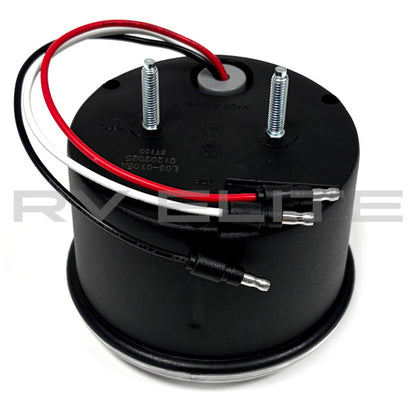 RV 4" Clear Lens / Amber Bulb Turn Light 12V 10768402 | For Class A Motorhomes & RVs - American Coach, Holiday Rambler, Fleetwood, Monaco Coach