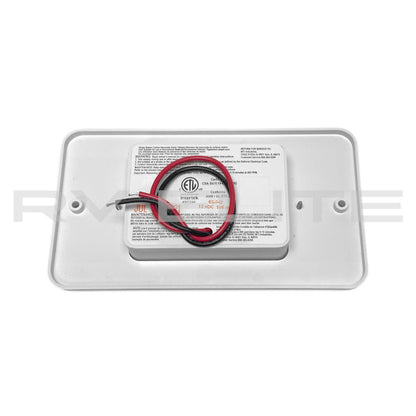 RV Safe-T-Alert Carbon Monoxide Detector White with Bezel | For Class A Motorhomes & RVs - American Coach, Holiday Rambler, Fleetwood, Monaco Coach