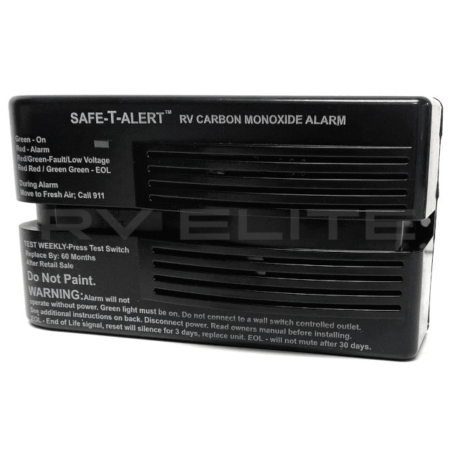 RV Safe-T-Alert Carbon Monoxide Alarm - For class A RVs including American Coach, Fleetwood, Monaco, and Holiday Rambler.