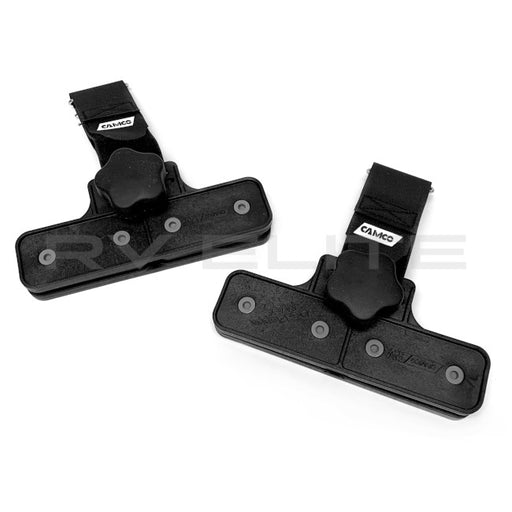 RV Awning Stabilizer Clips 2-Pack | For Class A Motorhomes & RVs - American Coach, Holiday Rambler, Fleetwood, Monaco Coach