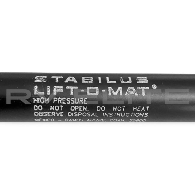 RV Gas Strut 110 lbs. 21 Inches Stabilus Lift-O-Mat 4117QS, REV Group - American Coach, Holiday Rambler, Fleetwood, Monaco Coach