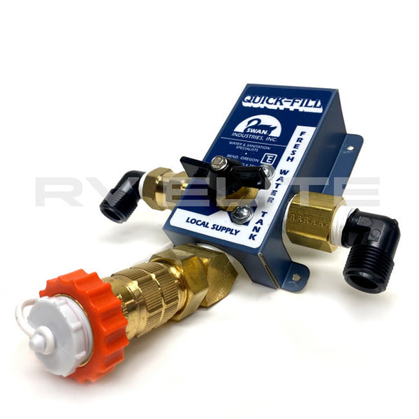 RV City Water Fill Valve with Regulator Swan Industries