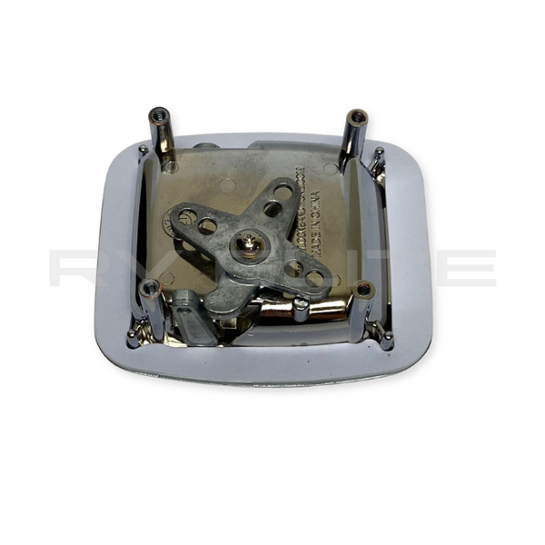 RV Baggage Door Handle Latch Chrome, No Cylinder