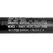 RV Gas Strut 110 lbs. 21 Inches Stabilus Lift-O-Mat 4117QS, REV Group - American Coach, Holiday Rambler, Fleetwood, Monaco Coach