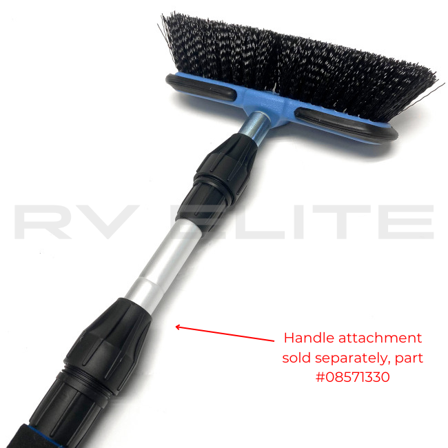 Dicor 10" Roof Scrub Brush for RVs - RV Elite Parts - American Coach, Holiday Rambler, Fleetwood, Monaco Coach