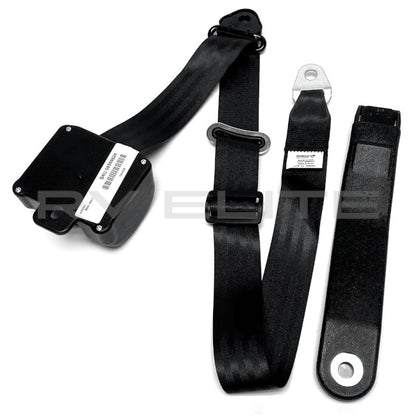 RV Universal Seatbelt with 3 Points, REV Group - American Coach, Holiday Rambler, Fleetwood, Monaco Coach