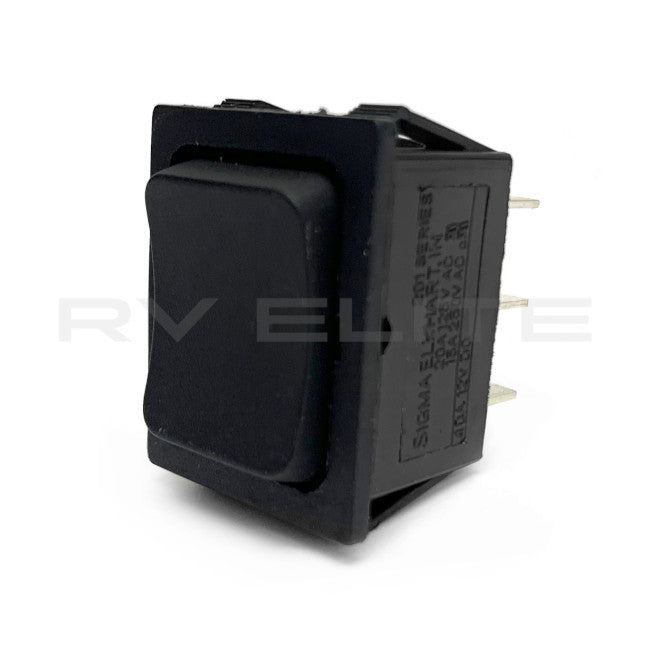 RV 12V 6-Prong Momentary Switch - RV Elite Parts - American Coach, Holiday Rambler, Fleetwood, Monaco Coach