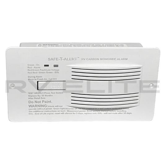 RV Safe-T-Alert Carbon Monoxide Alarm White 65-542-WT | For Class A Motorhomes & RVs - American Coach, Holiday Rambler, Fleetwood, Monaco Coach