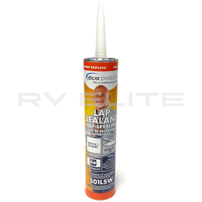 RV Dicor Self-Leveling Rubber Sealant, REV Group - American Coach, Holiday Rambler, Fleetwood, Monaco Coach