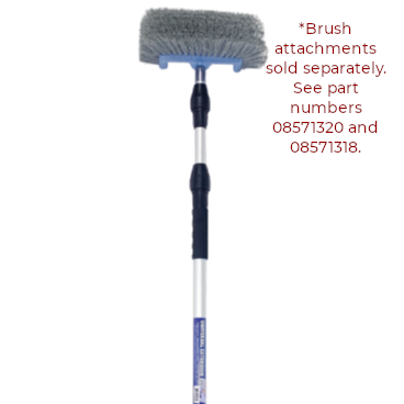 Dicor Extendable Handle Attachment for Scrub Brush - RV Elite Parts - American Coach, Holiday Rambler, Fleetwood, Monaco Coach