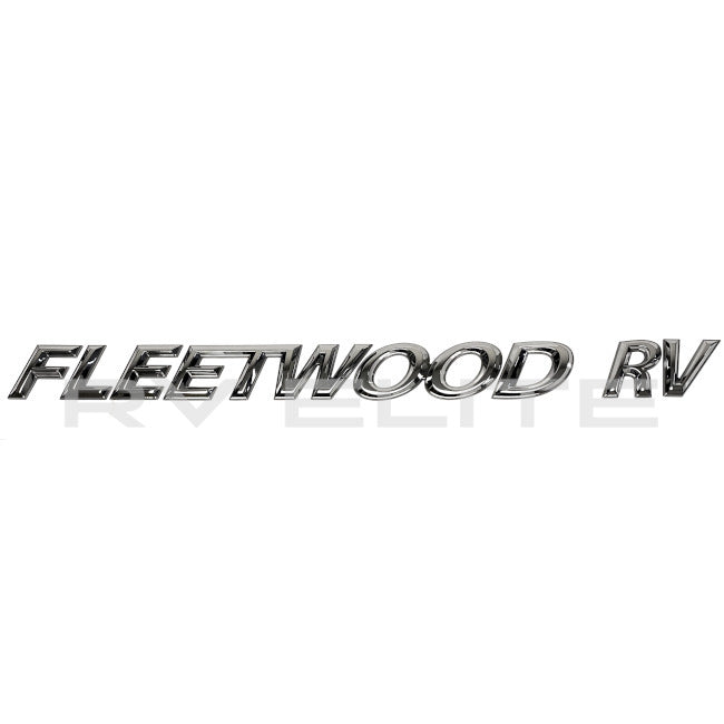 RV Fleetwood Emblem Shield 2" x 22"
