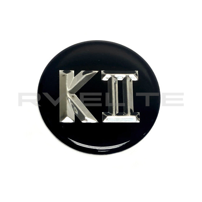 RV Kaper II 2" Logo Decal for Hub Cover | For Class A Motorhomes & RVs - American Coach, Holiday Rambler, Fleetwood, Monaco Coach