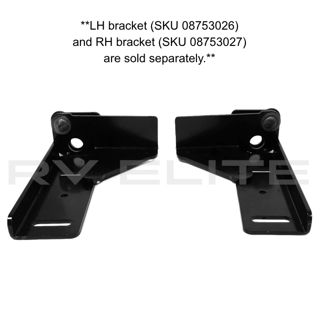 RV Side Mount Luggage Door Hinge RH | For Class A Motorhomes & RVs - American Coach, Holiday Rambler, Fleetwood, Monaco Coach
