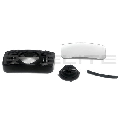 RV Lower Convex Mirror Kit 8" x 4" Velvac | For Class A Motorhomes & RVs - American Coach, Holiday Rambler, Fleetwood, Monaco Coach