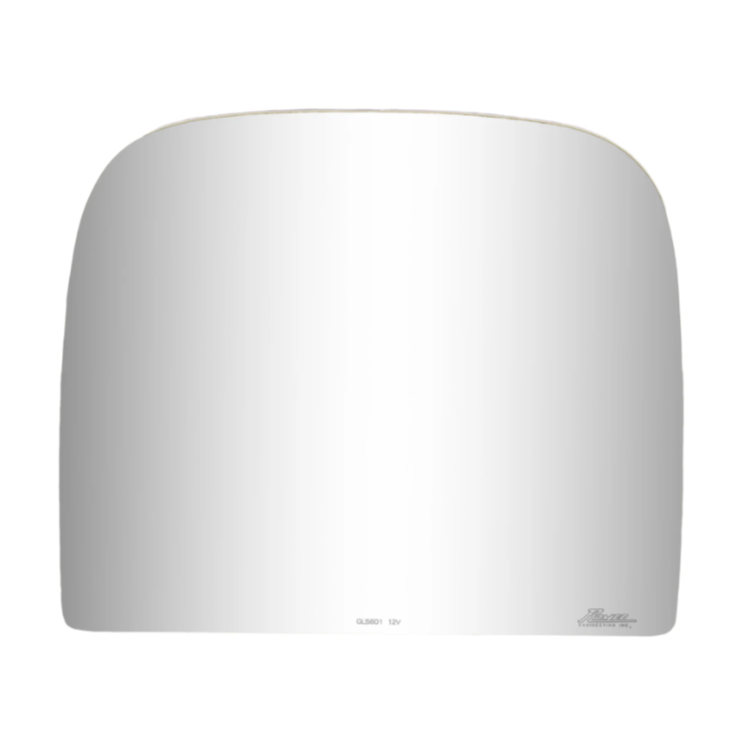 RV Upper Mirror Heated Flat Glass Replacement Kit | For Class A Motorhomes & RVs - American Coach, Holiday Rambler, Fleetwood, Monaco Coach