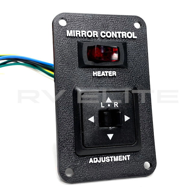 RV Mirror Control Switch Kit | For Class A Motorhomes & RVs - American Coach, Holiday Rambler, Fleetwood, Monaco Coach